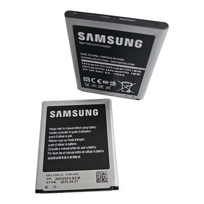 2x Akku für Original Samsung Galaxy S3 Batterie Ersatzakku EB-L1G6LLU 2100mAh