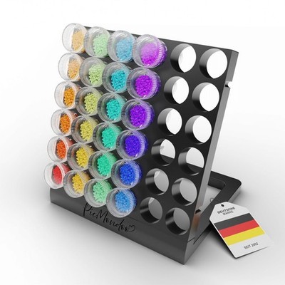 Picmondoo Diamond Art Container Storage Wall System - Expandable with Board, ...