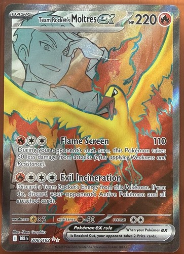 Team Rocket's Moltres ex — Destined Rivals