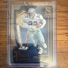 Panini Silhouette 2025 Hand Crafted #11/49 Emmitt Smith Dallas Cowboys Football