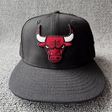 New Era Chicago Bulls 59FIFTY Fitted Black 7 3 8 NBA Hat