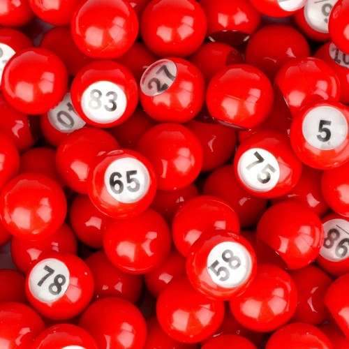 Regal Bingo-Raffle Balls Premium Red Calling Balls with Easy Read Window 7/8 ... - Picture 6 of 6