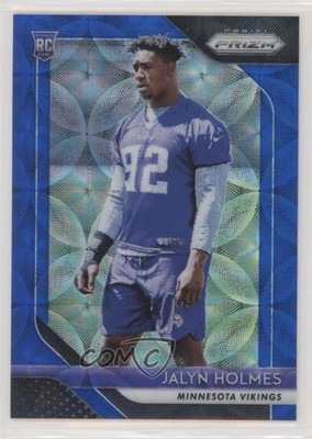 2018 Panini Prizm Rookie Blue Scope Prizm 7/99 Jalyn Holmes #269 Rookie RC 3tb