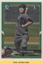 2018 Bowman Draft Chrome Green Refractor 2/99 Jackson Goddard #BDC-147 READ 6we