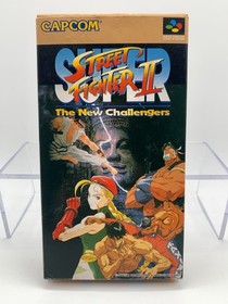 SUPER STREET FIGHTER II 2 Super Famicom With Box + Manual + Reg Card SFC1053