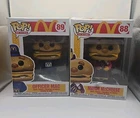 Funko Pop! AD Icons McDonalds #88 Mayor McCheese #89 Officer Mac New