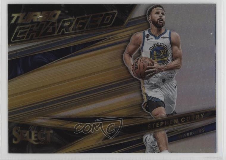 2022-23 Panini Select Turbocharged Silver Prizm Stephen Curry #7 2s2