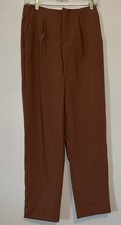 A New Day Womens Dress Pants Size 2 Tapered Ankle Leg Flat Front Stretch