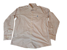 Brooks Brothers Milano Fit Shirt L Men's Stretch Non-Iron LS Button Down Check