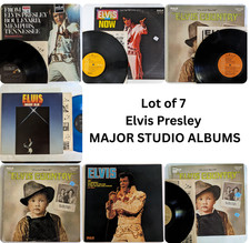 Lot of 7 Elvis Presley LPs 