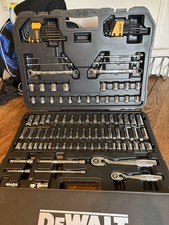 DEWALT Mechanics Tools Kit and Socket Set, 1/4" & 3/8" Drive, SAE, 108-Piece