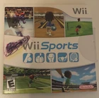 Wii Sports Nintendo Wii 2006 Cardboard Sleeve