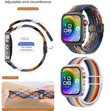 Multiple Color Nylon Fitness Band Effortless Installation Strong for fit3/4/4Pro