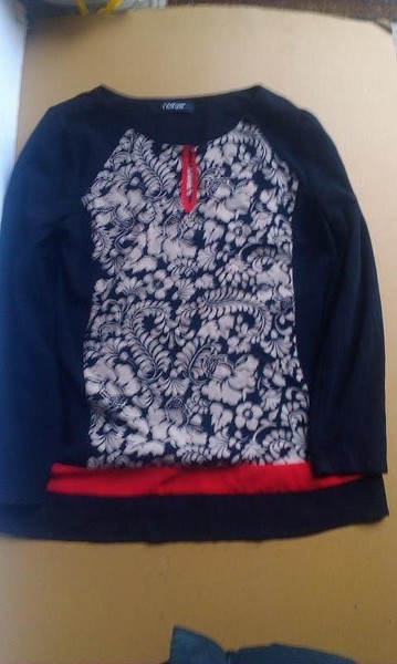 Women Gerry Weber Shirt Black Polyester 40 / L / #853R
