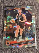 2025 Panini Prizm WNBA - Ice Prizms #18 Marina Mabrey