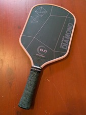 Six Zero Double Black Diamond Pickleball Paddle Cherry Blossom Pink 14 mm