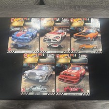 Hot Wheels Boulevard Set #51–55 Complete 5 Car Corvette Supra AMG