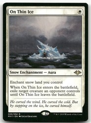 On Thin Ice 20/254 Modern Horizons Rare MTG