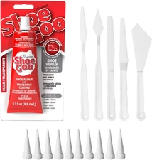 Shoe Goo Clear Shoe Repair Adhesive Bundle: Includes 10 Snip Tip Applicators and
