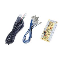 Quimat Zero Delay Arcade USB Encoder Board to Joystick for Mame Jamma Other PC D