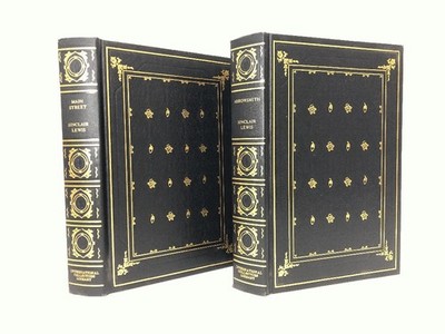 Lot of 2 Internat'l Collector's Library~Sinclair Lewis~Main Street~Arrowsmith