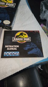 NES Nintendo - Jurassic Park - CIB Complete in Box w/ Manual  - Tested