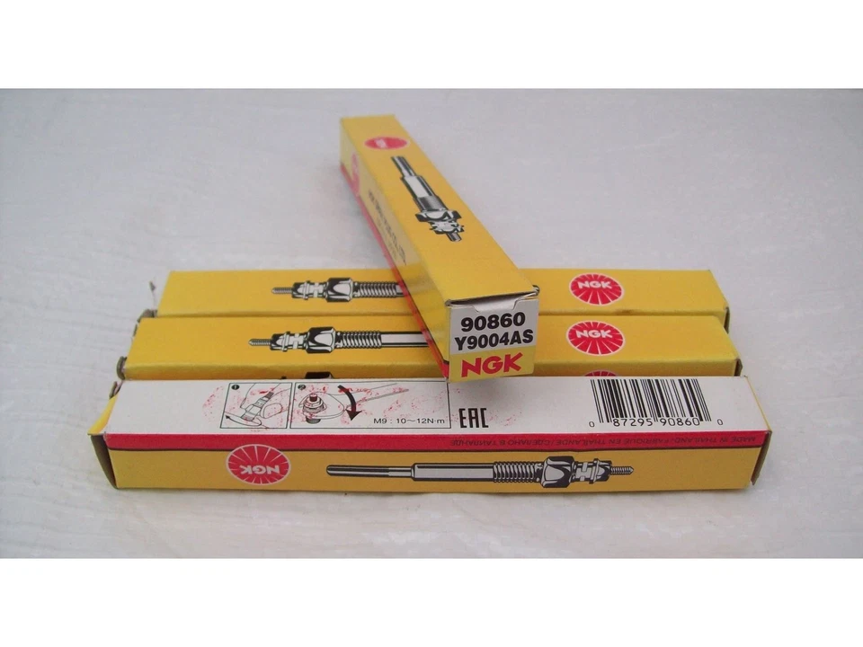 Bujía incandescente Vauxhall Astra Corsa NGK X4 genuina Y9004AS Foto 4 de 4