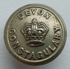 Obsolete Victorian Devon Constabulary / Police Button