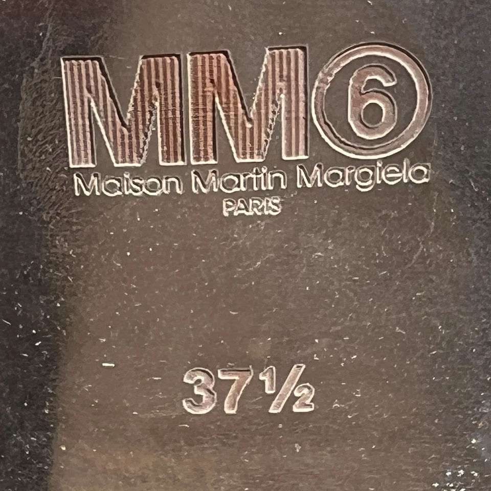 Ботинки на лодыжку Maison Margiela MM6 желтовато-коричневые замшевые 37 1/2 - Изображение 3 из 4