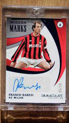2021 Panini Immaculate Collection - Modern Marks Franco Baresi #MM-FBA /49 (AU)