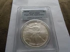 2006-W American Silver Eagle PCGS MS-69  EAGLE-20th Anniversary Label