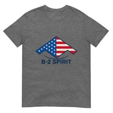 B-2 Bomber Aircraft Schematic Military Stealth Bomber B2 T-Shirt