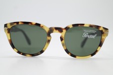 Vintage Sunglasses Persol 2961-S Brown Silver Black Oval