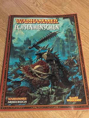 Games Workshop Warhammer Fantasy Battles Armeebuch Echsenmenschen   Deutsch