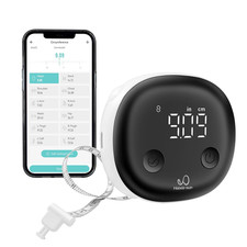 Fitdays Smart Body Tape Measure | Bluetooth Body Fat BMI Tool with LED HD Displa