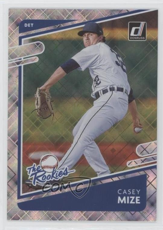2021 Panini Donruss The Rookies Diamond Casey Mize #TR5 RC 0nr3
