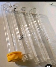 Robbins Scientific Glass Lab Hybridization Tubes 140°C Max W/bottle 300ml 4 Pack