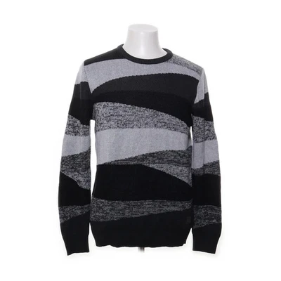 Key Largo, Strickpullover, Größe: M, MST00134, Grau/Schwarz/Weiß, Baumwolle #FhD - Bild 1 von 4