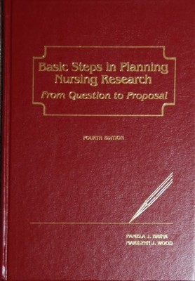 Basic Steps in Planning Nursing Res..., Brink, Pamela J