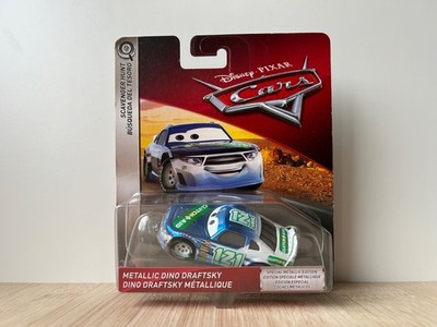 Disney Pixar Cars Dino Draftsky Metallic Scavenger Hunt Clutch Aid # 121 Mattel