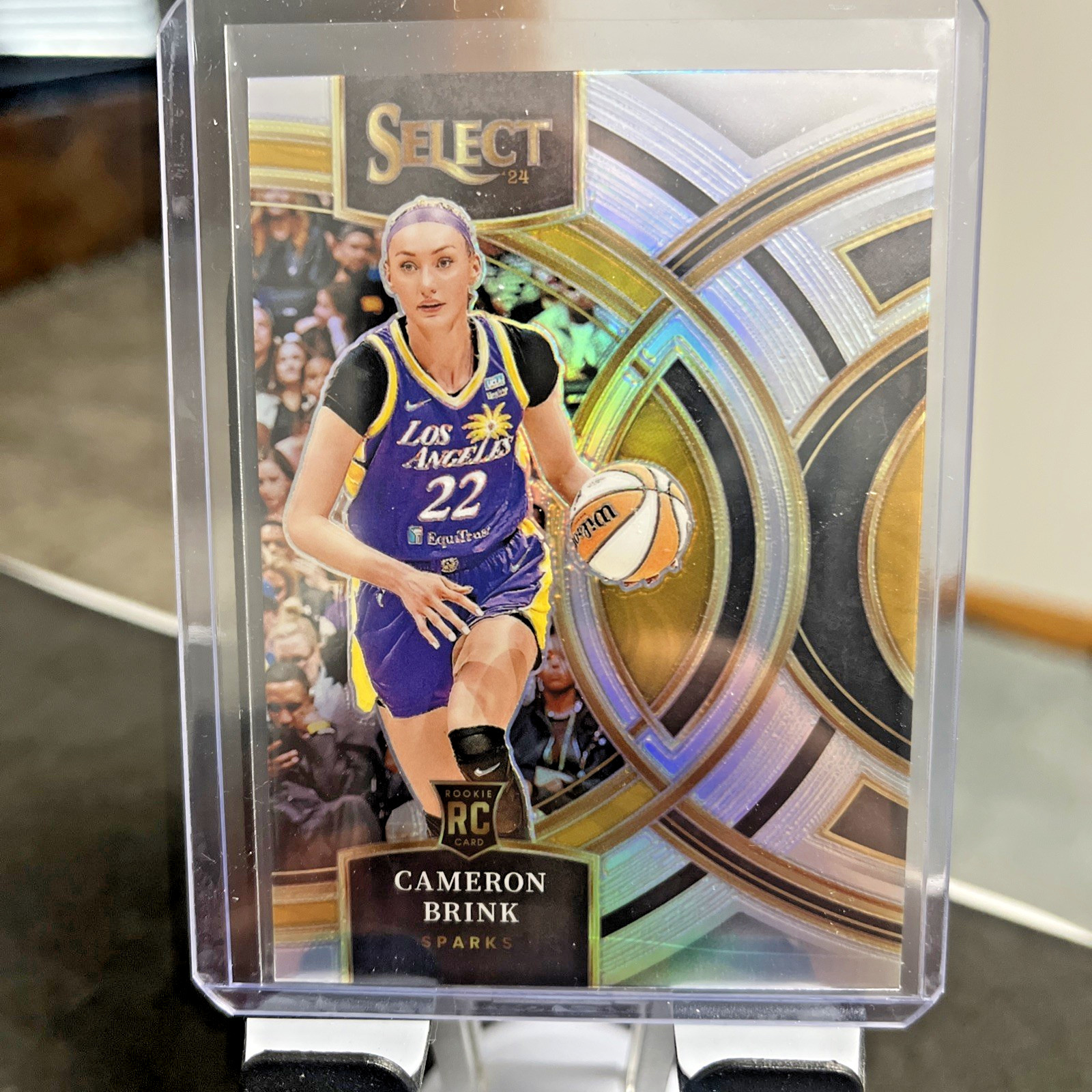 2024 Panini Select WNBA Premier Level Silver Prizm Cameron Brink #191