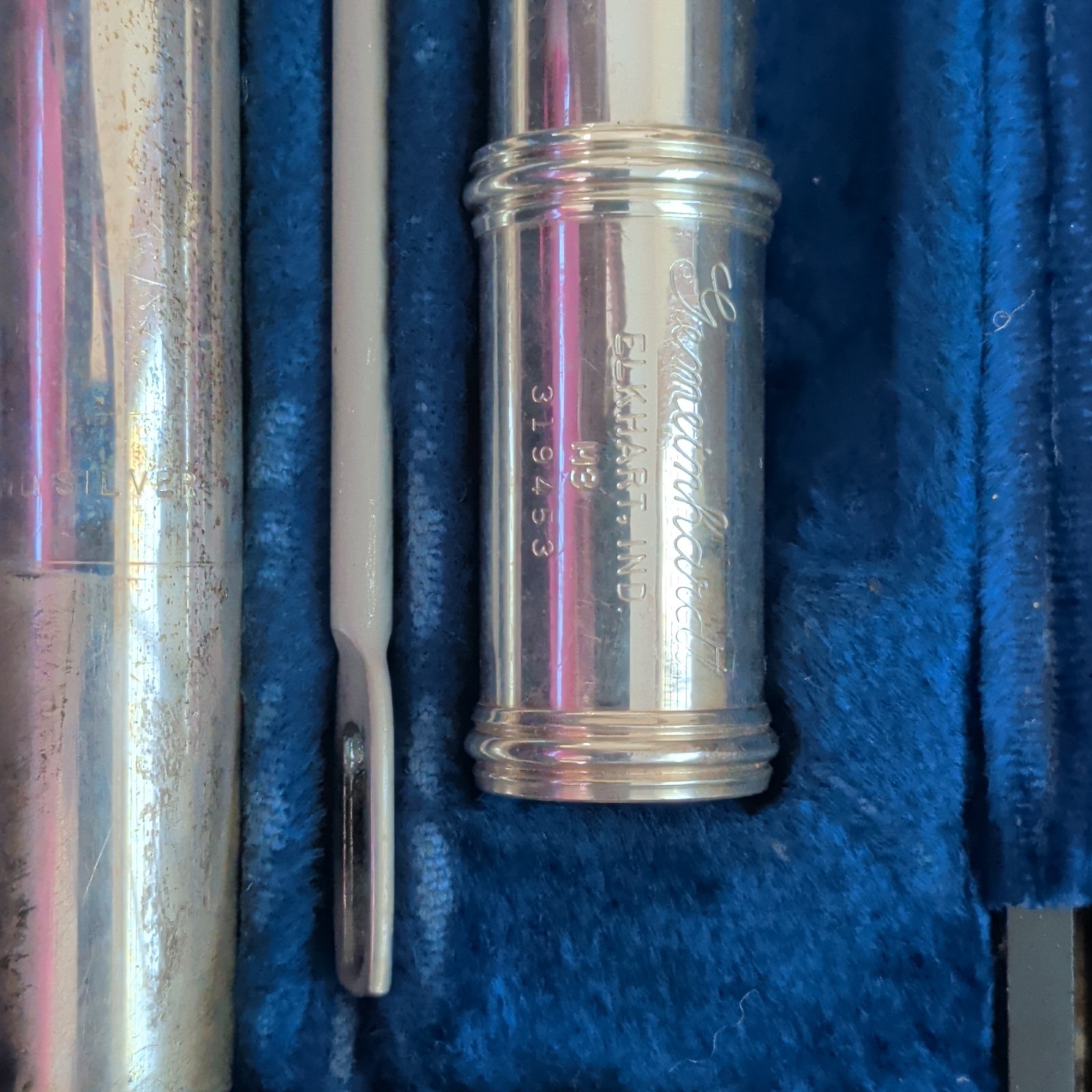 Gemeinhardt M3 Silver Plated Open Hole Concert Flute C Boehm System w/ Case