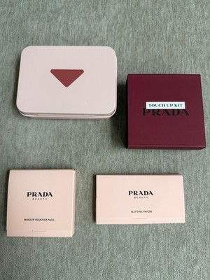 PRADA Beauty NYC Pop Up Touch Up Kit Gift Set - Blotting Papers, MRP in Tin Box