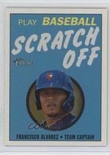 2020 Topps Heritage Minor League Edition 1971 Scratch-Off Francisco Alvarez f2v