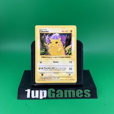 Pikachu (Red Cheeks) Base Set Shadowless 58/102 Regular Pokemon Card
