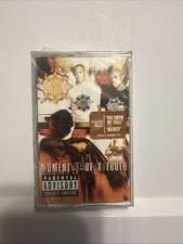 GANG STARR  MOMENT OF TRUTH  ORIGINAL 1998 CASSETTE TAPE RAP HIP HOP