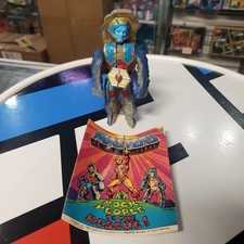 Vintage MOTU STONEDAR Complete w Rock People COMIC Masters Of The Universe r