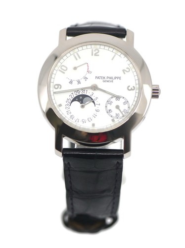 Patek Philippe Complications 18K White Gold Watch 5055G
