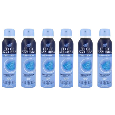 Felce Azzurra Classico Deodorant Spray 48h 6x150ml