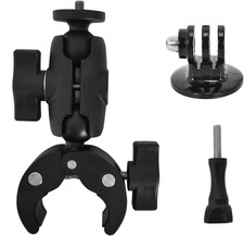 Mini Braccio Magico Con Super Clamp - Supporto per Manubrio Moto E Action Cam -